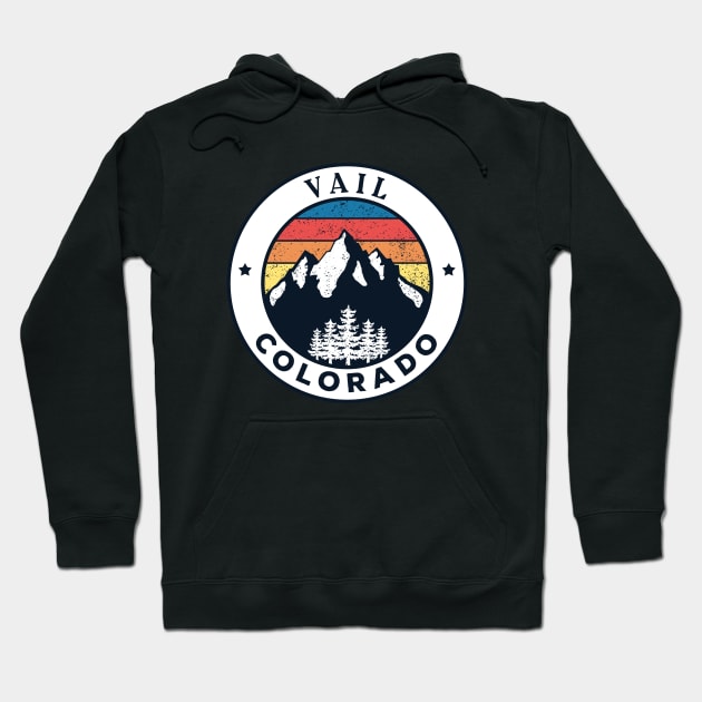 Vail Colorado Hoodie by Tonibhardwaj